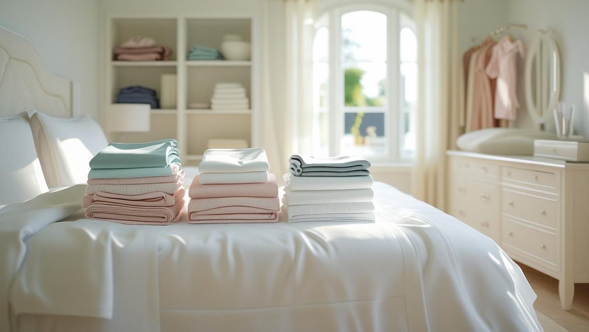 Neatly arranged bedroom